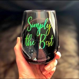 Schitt’s creek wine glass